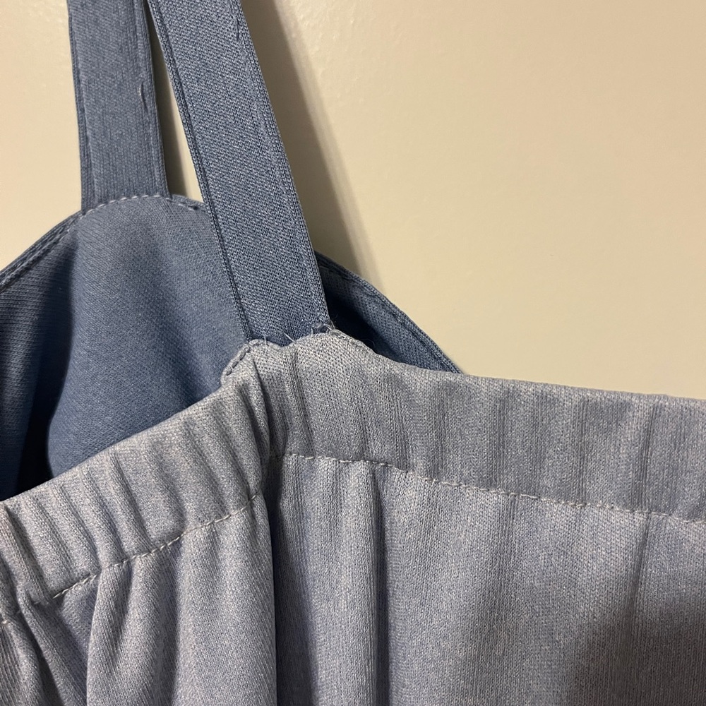 Stylish Blue Bow Dress - Picture 5 of 6